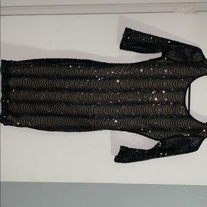Dainty Hooligan Mastro Scallop Sequin LBD